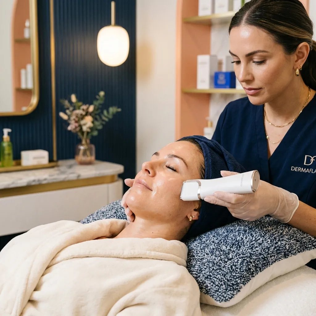 Golden Exfoliation DermaFlash Luxe+